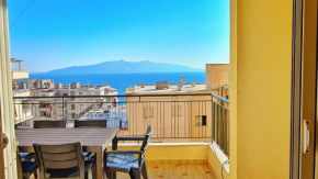 Colorful sea view apartment